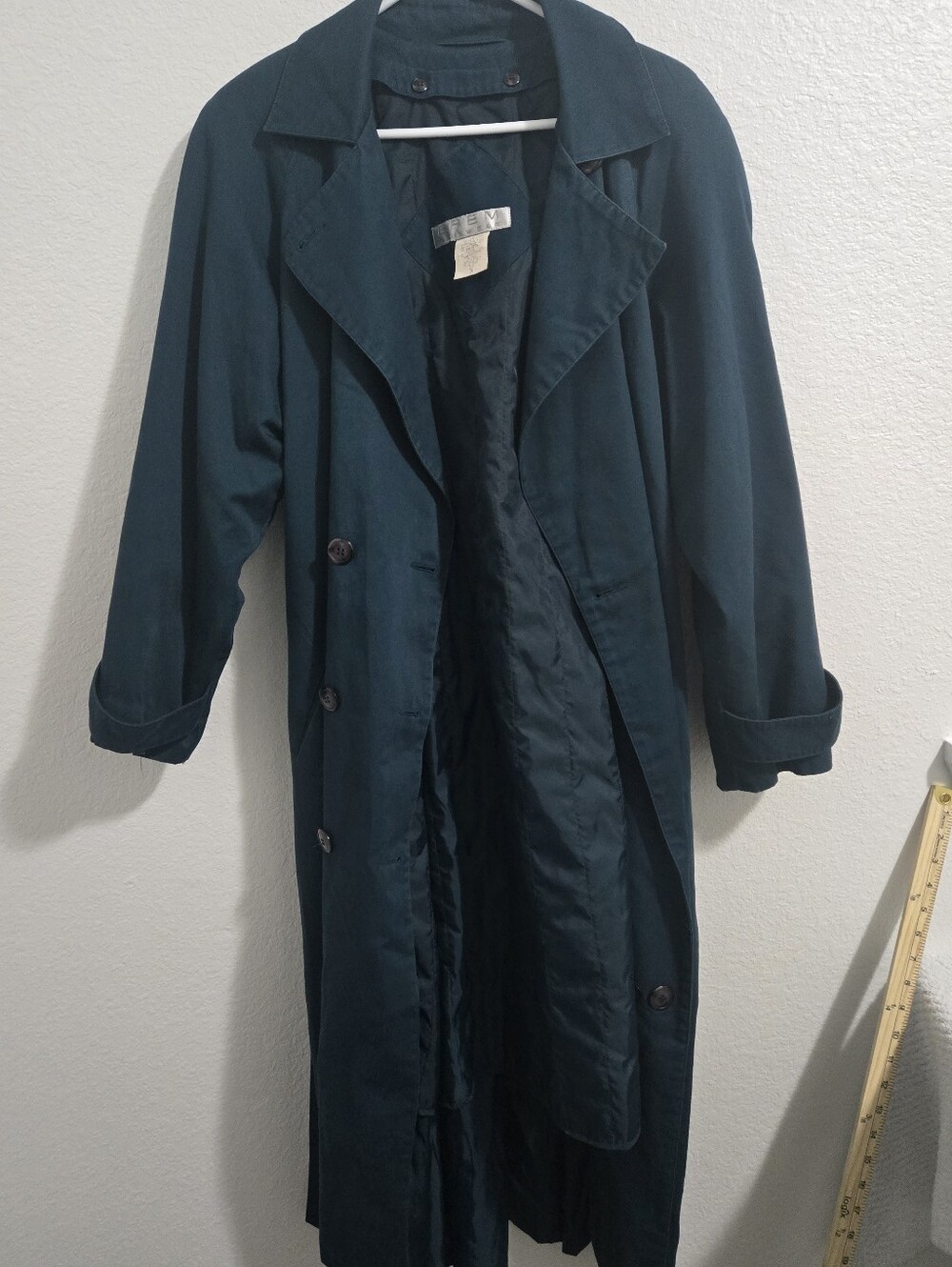 Brem Rainwear Classic Button-Front Overcoat